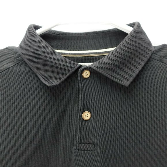 Tommy Bahama Men's Size S Short Sleeve Black Polo Casual Shirt Marlin Logo 17AB - Picture 2 of 10